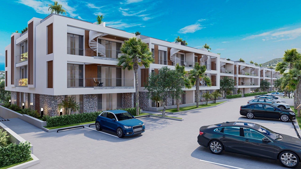 3-комнатные апартаменты 92 м² +70 м² терраса в комплексе в 5 минутах от пляжа — фото 6