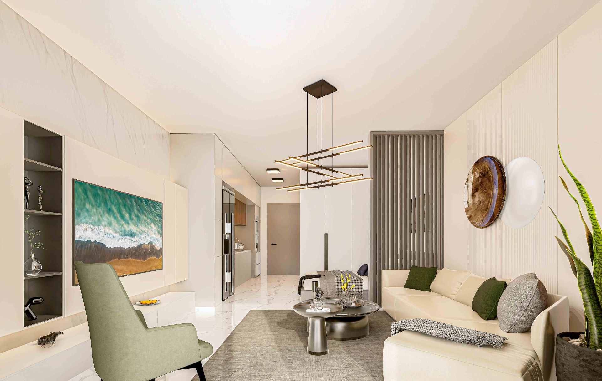 Студия 54 м² с террасой 8 м² в курортном комплексе — фото 41