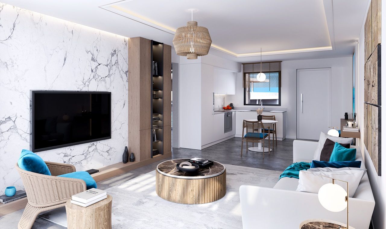 Трехкомнатный Loft Penthouse 82 м2 в красивом комплексе в Эсентепе — фото 10
