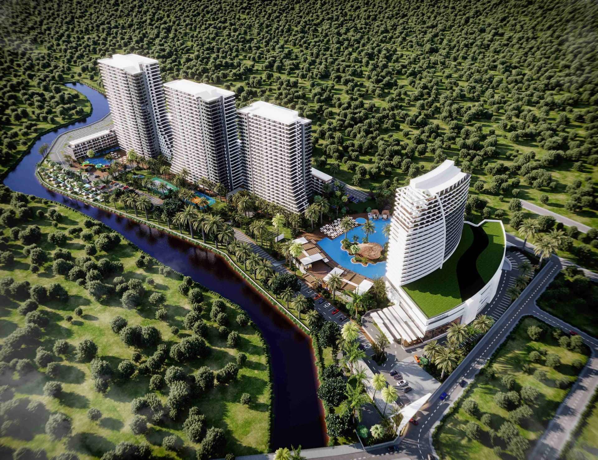 3-комнатный пентхаус 116 м² с террасой в элитном комплексе в 700 метрах от пляжа — фото 15