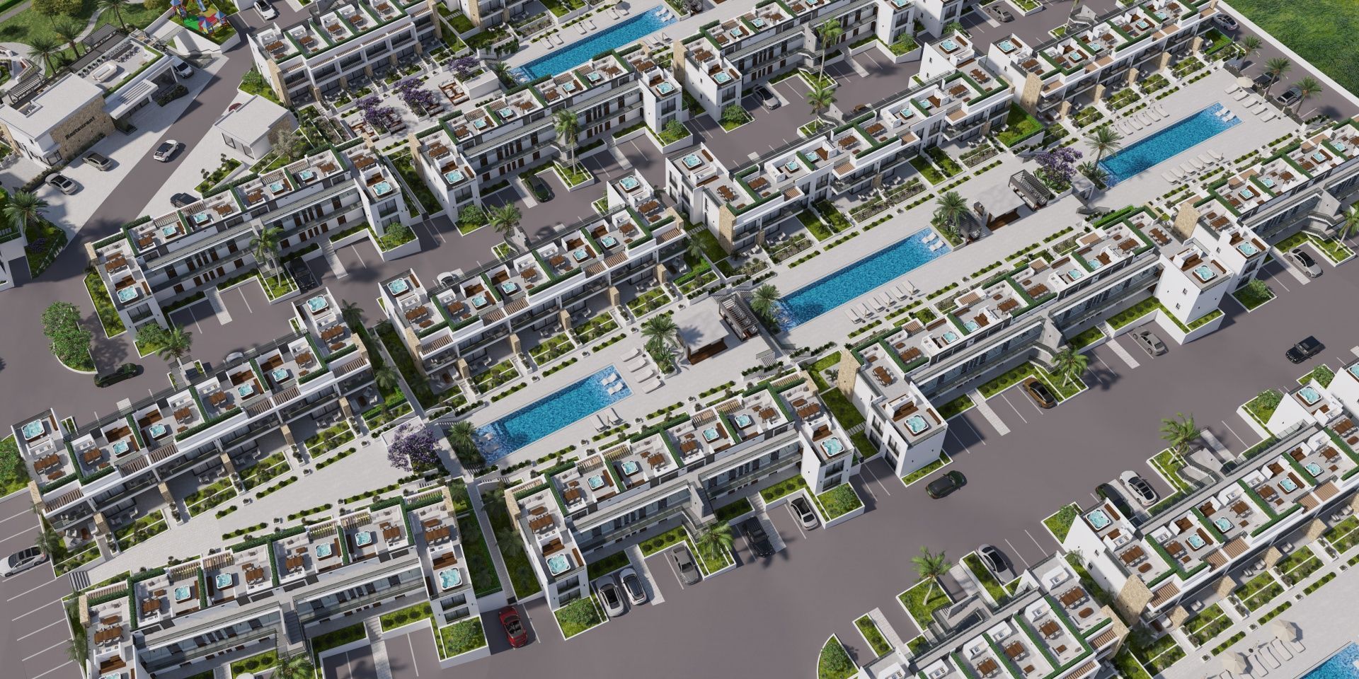 2-комнатные апартаменты 65 м² с террасой 15 м²  в 400 метрах от моря! — фото 38