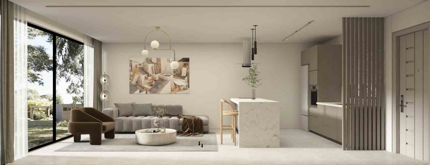 2-комнатные апартаменты 97 м² с террасой 31 м² в комплексе с уникальной инфраструктурой у моря — фото 8
