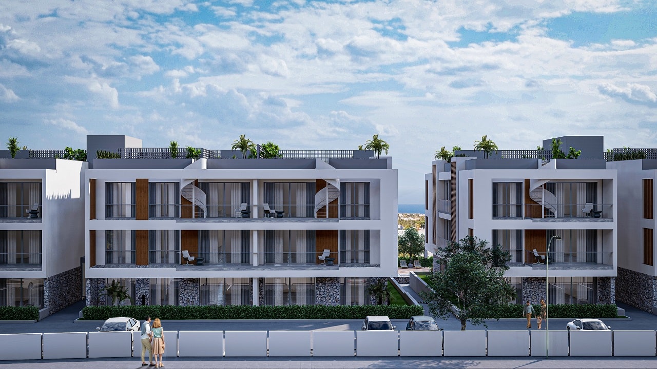3-комнатные апартаменты 92 м² +70 м² терраса в комплексе в 5 минутах от пляжа — фото 39