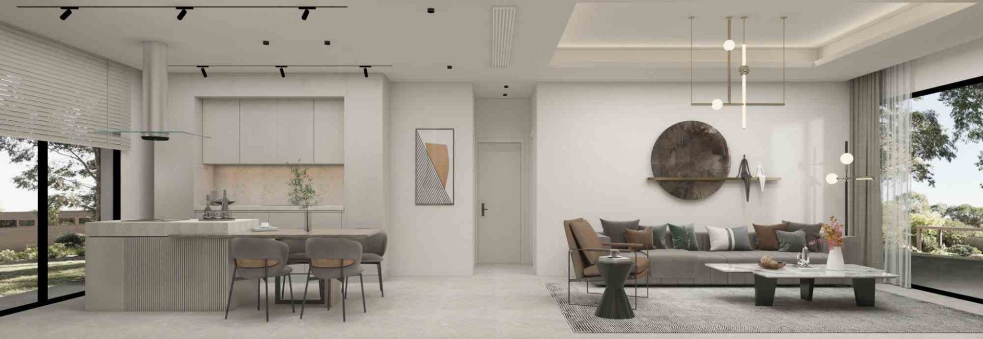 3-комнатные апартаменты 112 м² с террасой 25 м² в комплексе с уникальной инфраструктурой у моря — фото 12