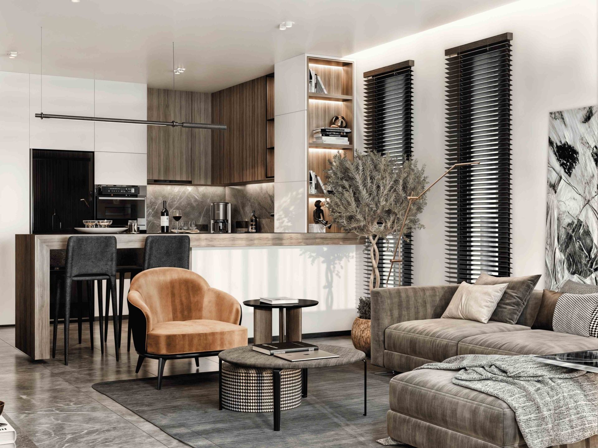 2-комнатные апартаменты 100 м² с террасой 40 м² — фото 11