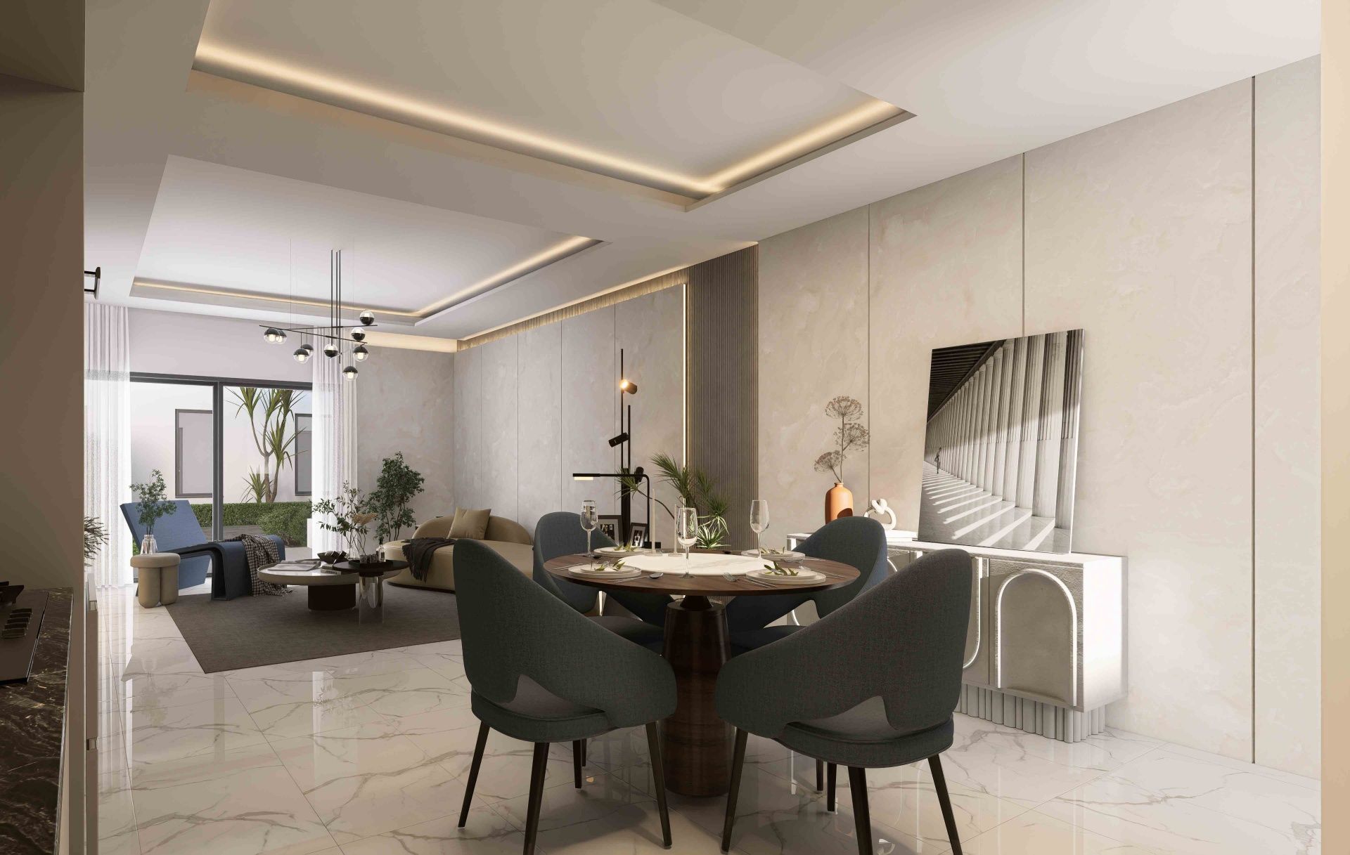 3-комнатные апартаменты 110 м² с террасой 13 м² в курортном комплексе — фото 43