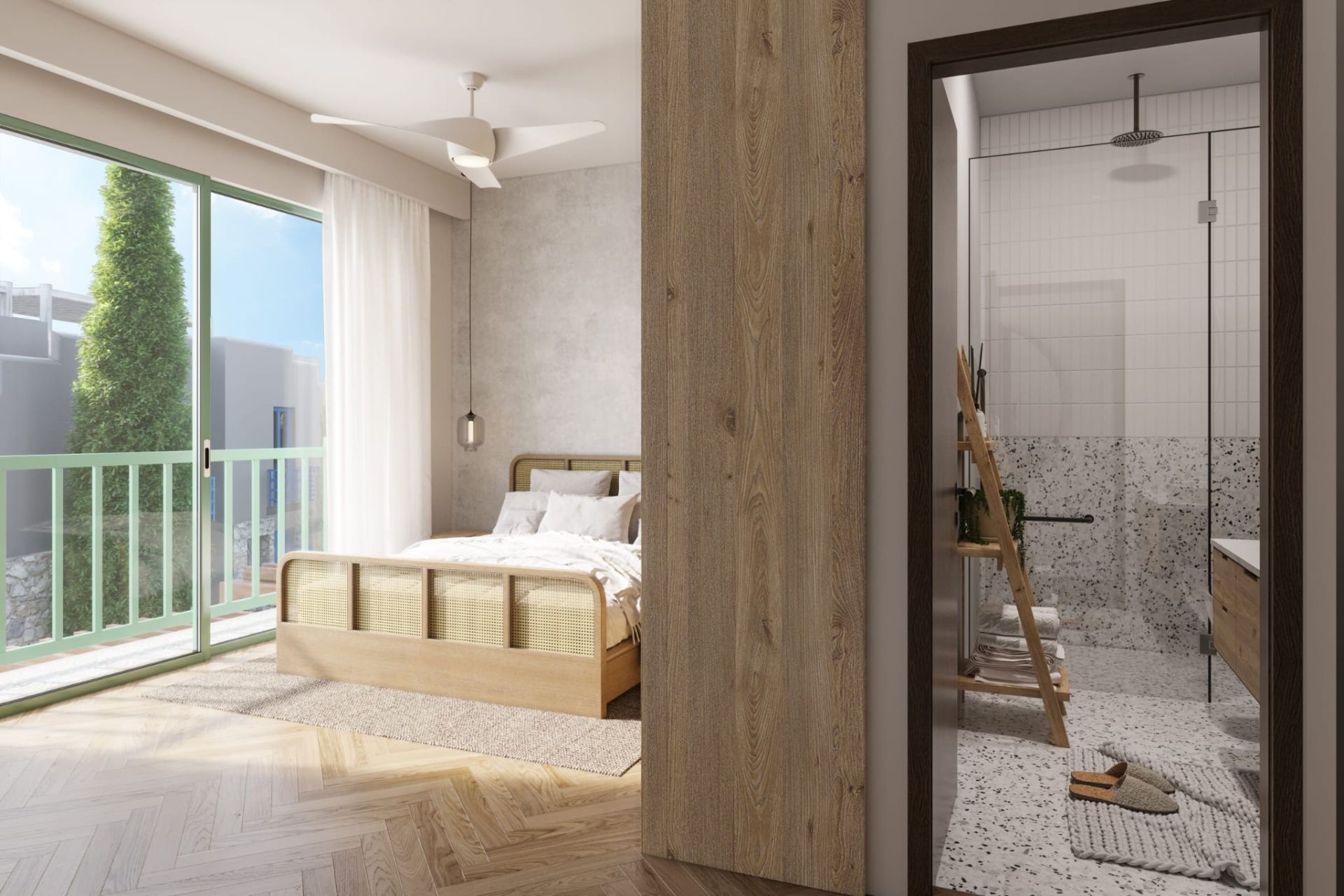 3-комнатные апартаменты 71 м² с террасой 50 м² Penthouse в новом комплексе в Лапте — фото 3