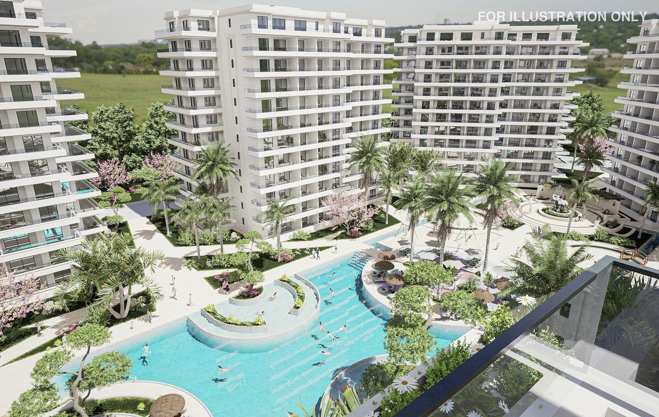 Студия 46 м² с балконом в новом комплексе в Искеле — фото 6