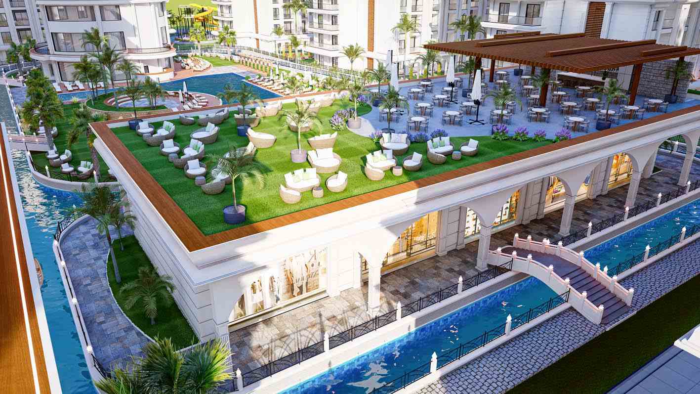 2-комнатные апартаменты 60 м² с террасой 10 м² в элитном комплексе — фото 20