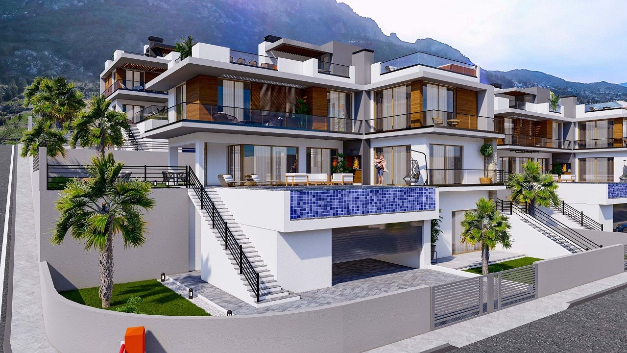 Вилла 5+2 (428 м²) с бассейном в новом комплексе в Лапте — фото 10