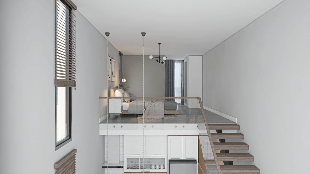 3-комнатный пентхаус loft 70 м² с террасой на крыше 35 м² с видами на море! — фото 3