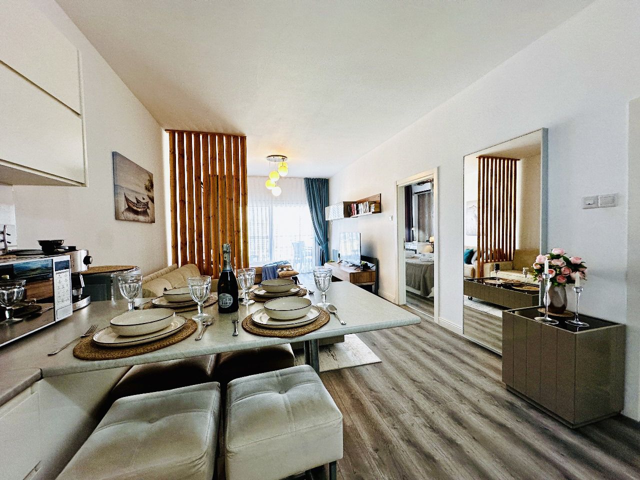 2-комнатные апартаменты 65 м² с террасой 15 м² в курортном комплексе — фото 13