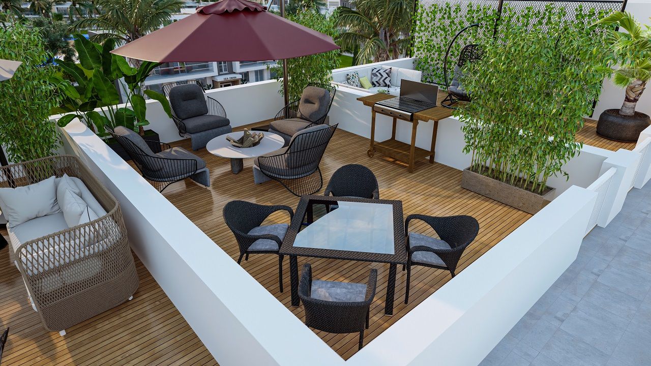 Квартира 1+1 Loft 61 м2 в красивом комплексе рядом с песчаным пляжем  — фото 21