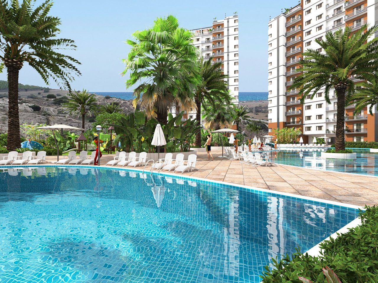 Двухкомнатная квартира 45м² в новом комплексе в Боазе — фото 14
