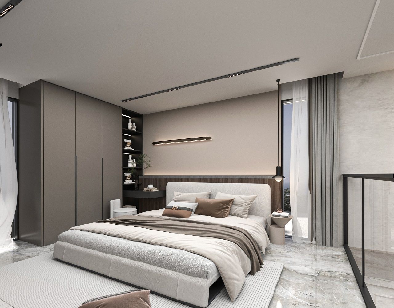 Квартира 1+1 Loft 63 м² с террасой 10 м² и садом 22 м² в Татлысу — фото 27