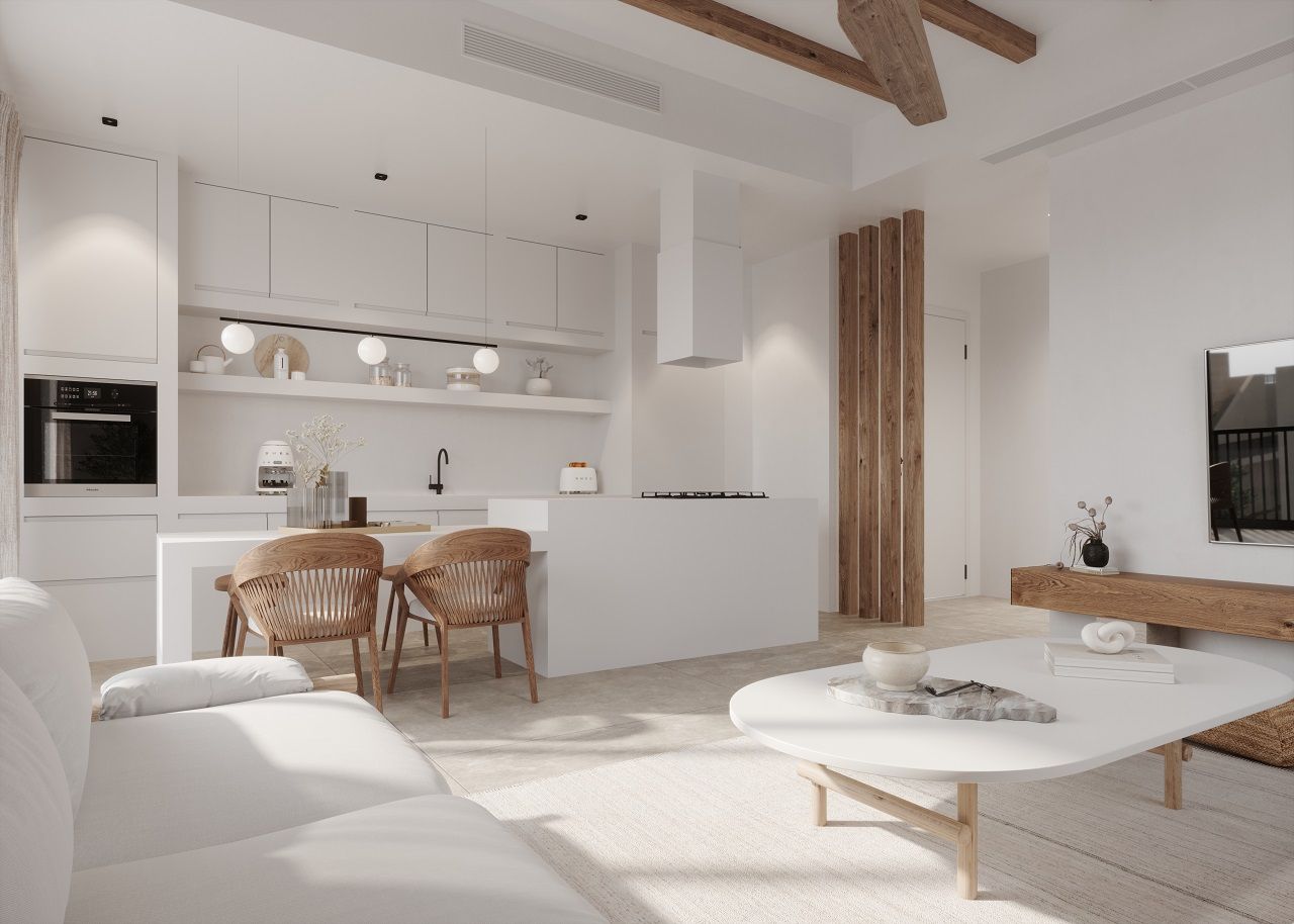 Квартира 3+1 (139 м²) с собственным садом  в новом комплексе в Алсанджаке — фото 20