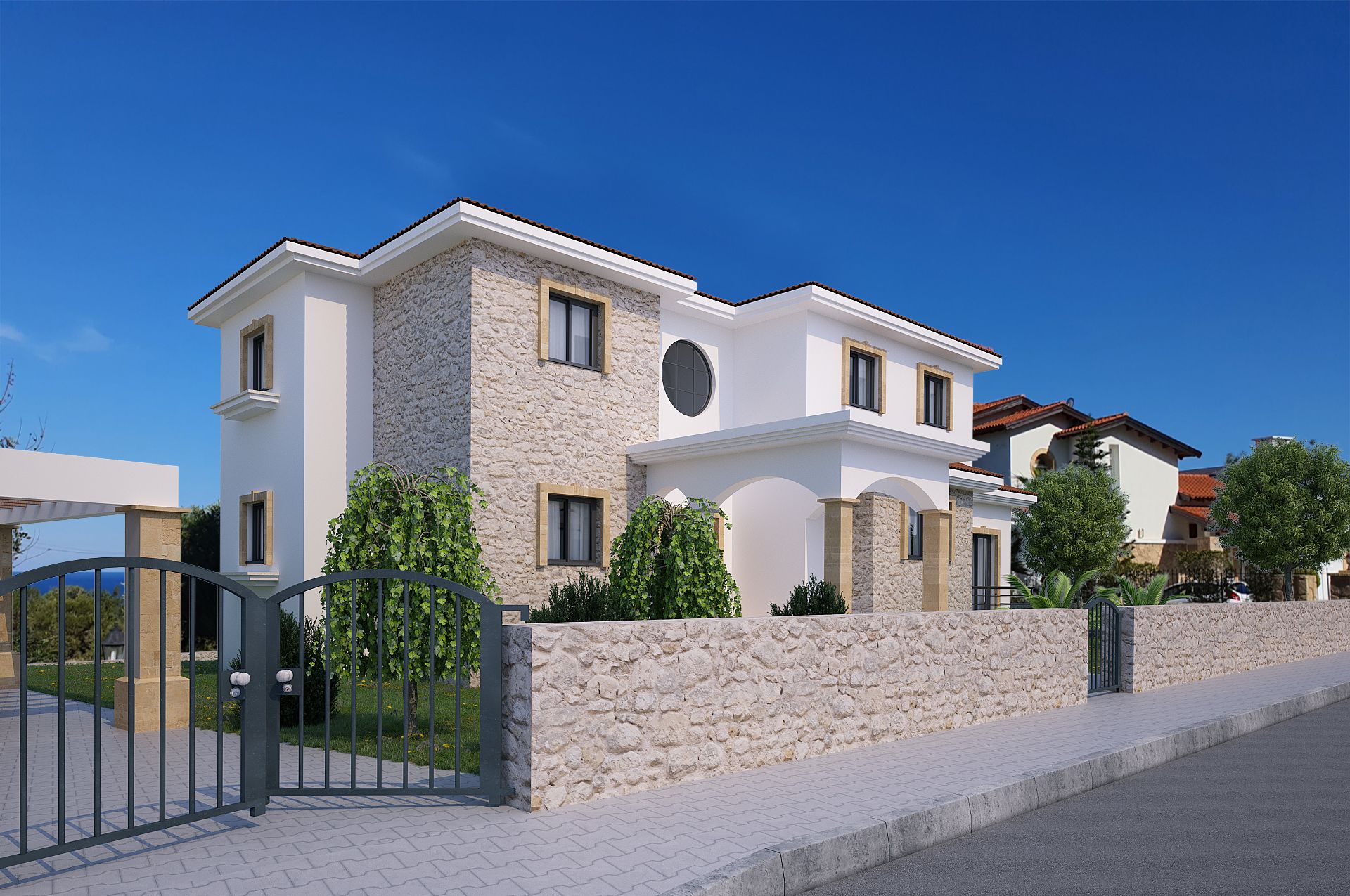 Вилла 3+1 (210 м2) с террасой и бассейном в Эсентепе — фото 7
