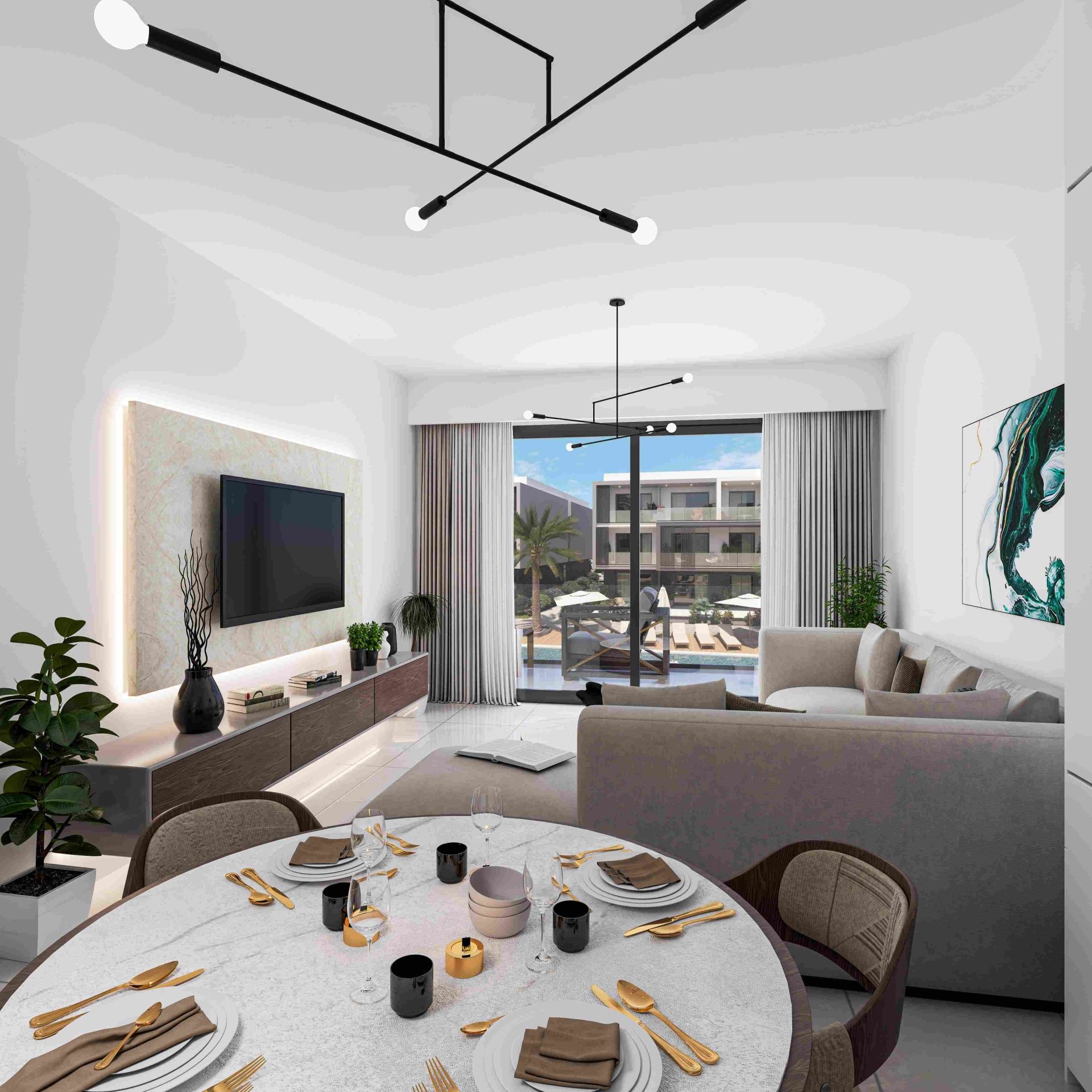 2-комнатные апартаменты 79 м² с балконом 6,8 м² в центре Лонг Бич — фото 11