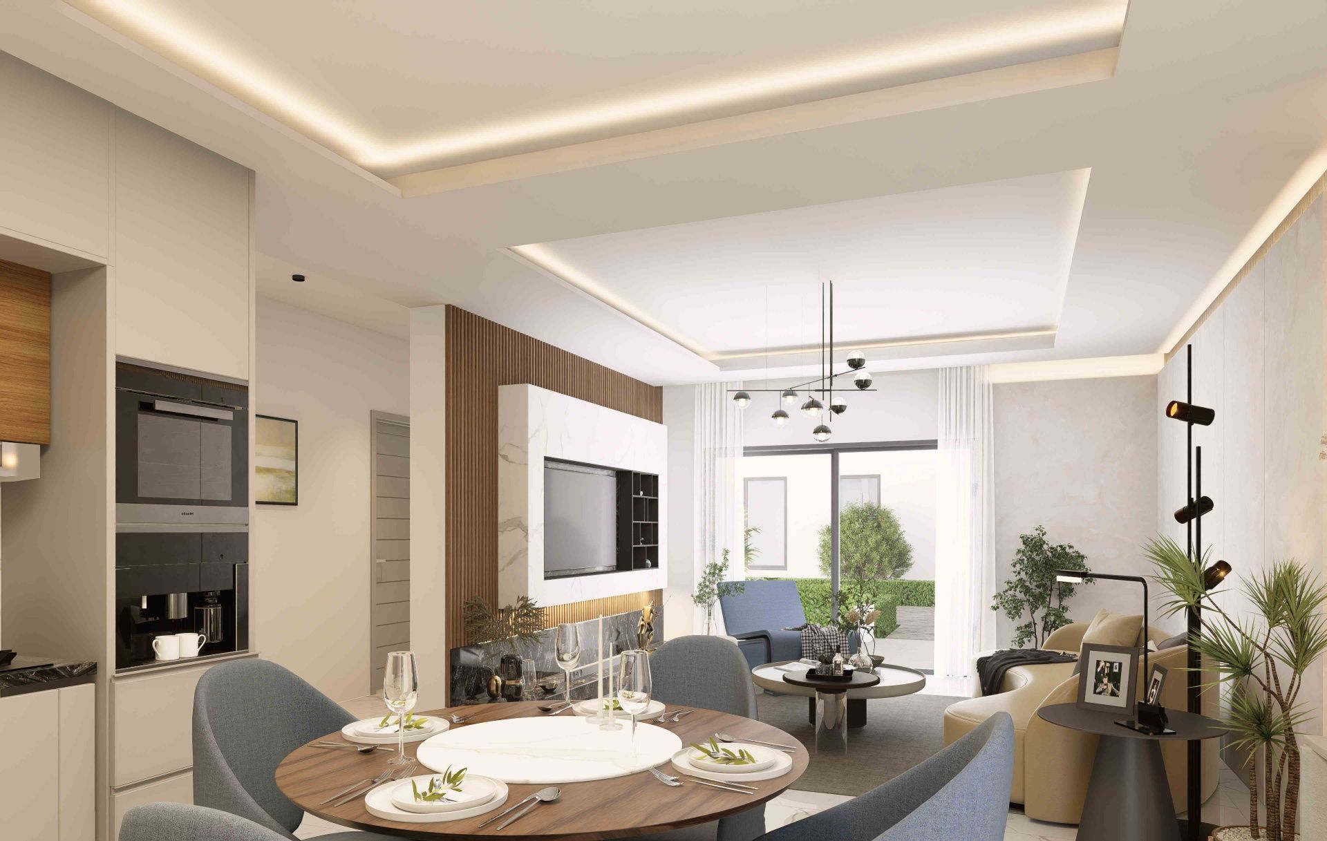 3-комнатные апартаменты 110 м² с террасой 13 м² в курортном комплексе — фото 39