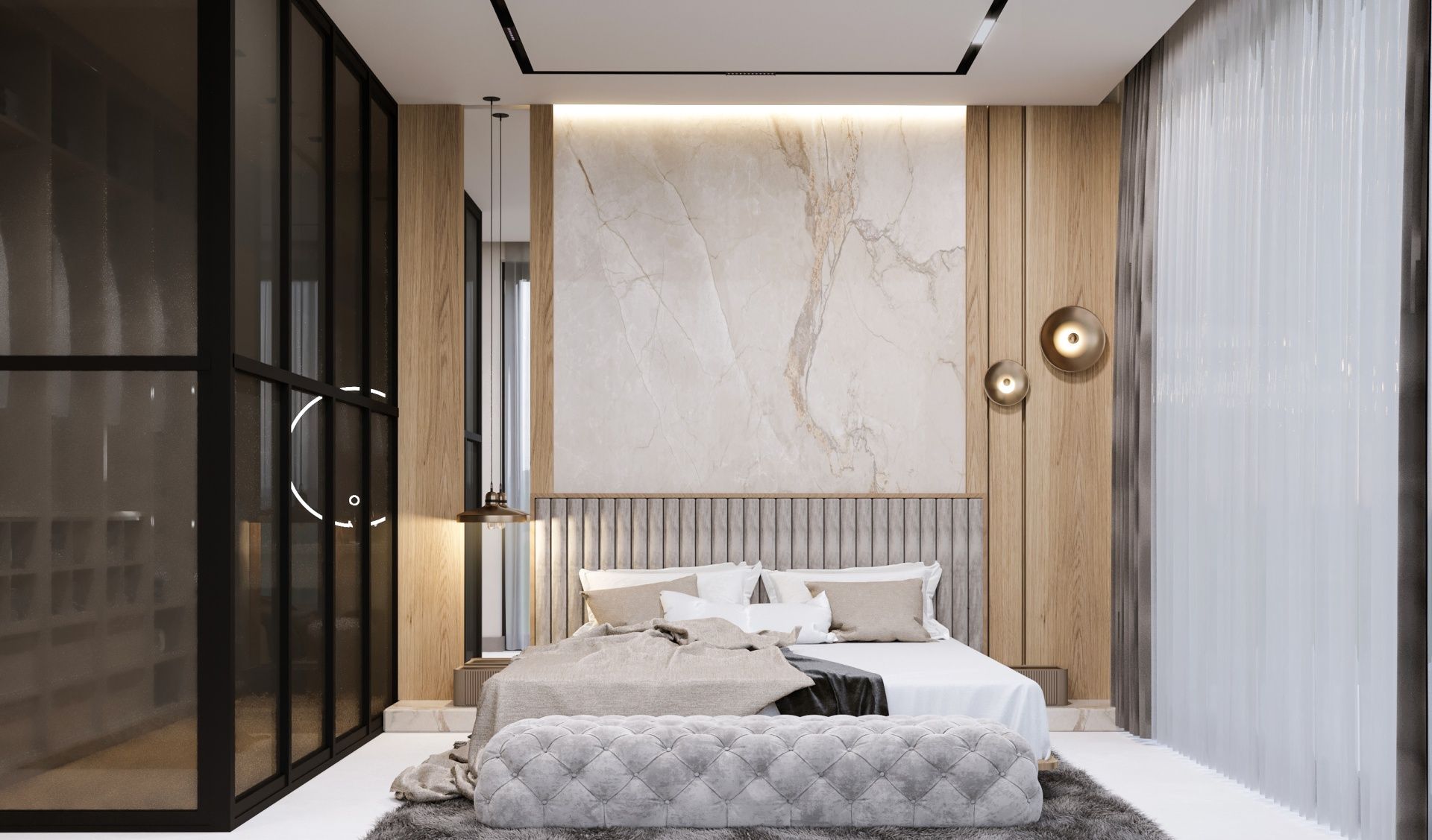 5-комнатная вилла 240 м² с земельным участком 580 м² — фото 41