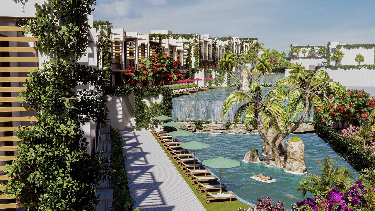 Студия Penthouse 78 м2 в красивом комплексе в 500 метрах от моря — фото 16