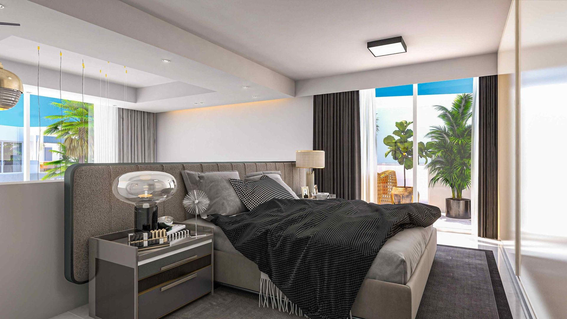 3-комнатные апартаменты loft 125 м² с террасой в Енибогазичи — фото 10