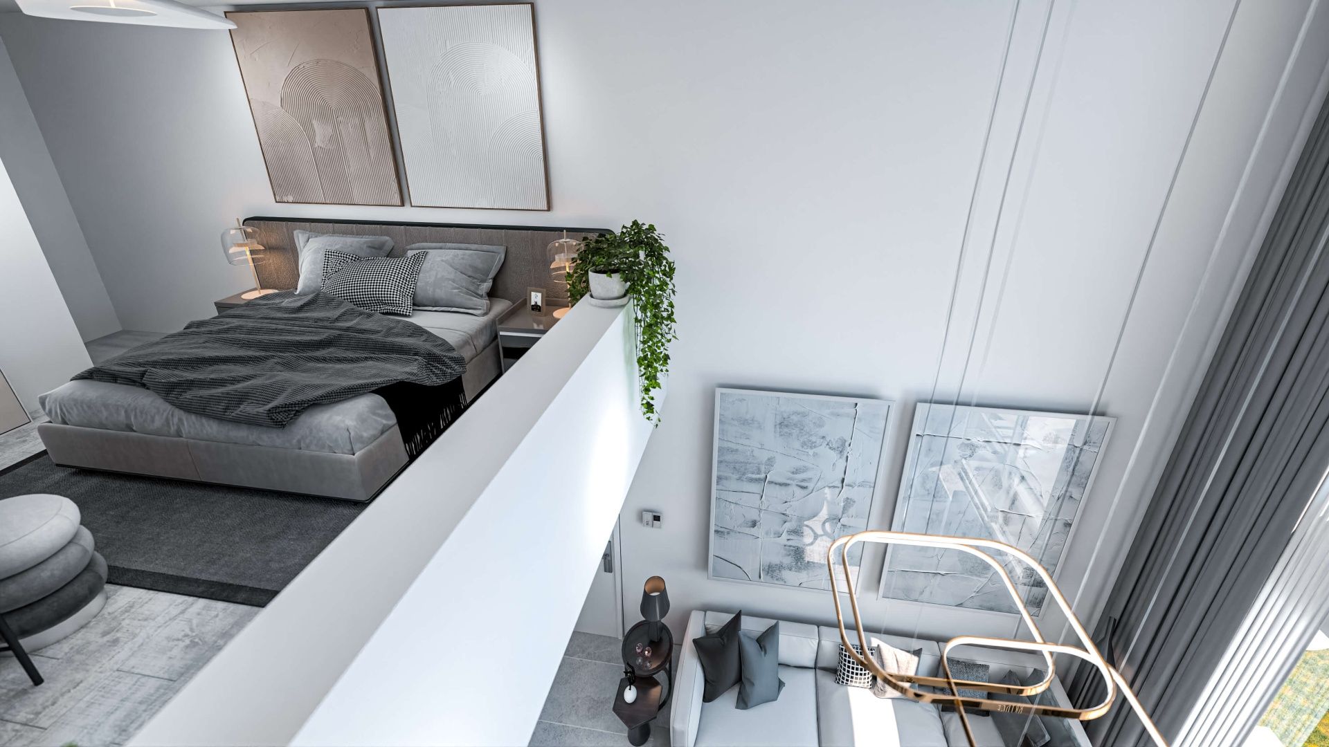 3-комнатные апартаменты loft 105 м² с террасой 20 м² — фото 16
