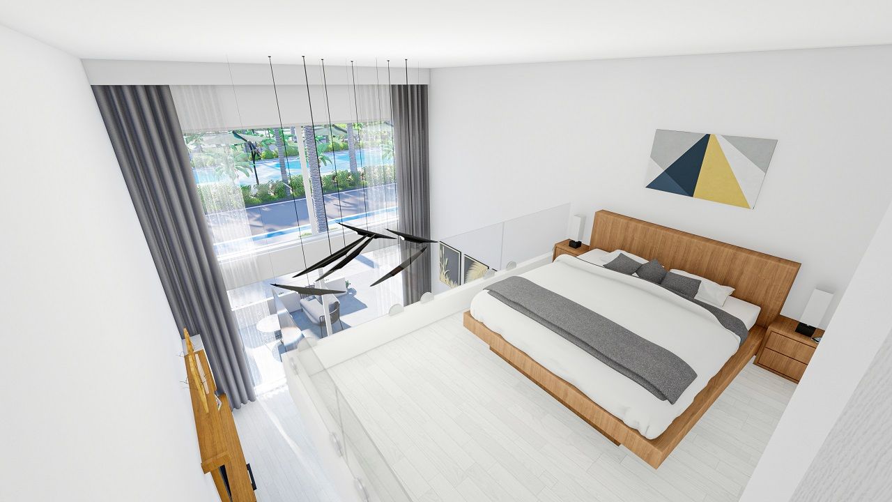 2-комнатные апартаменты loft 56 м² в новом комплексе в 600 метрах от пляжа — фото 6