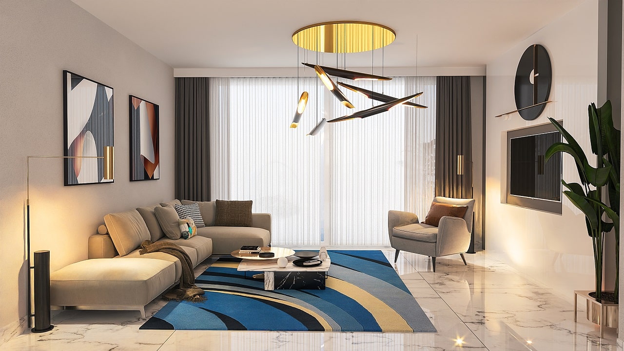3-комнатные апартаменты 75 м² + 38 м² терраса в элитном комплексе в 300 метрах от пляжа — фото 12