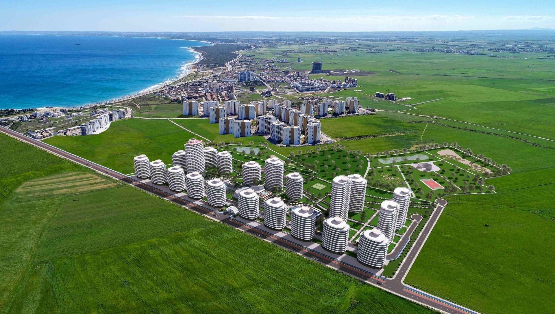 3-комнатные апартаменты 125 м² с террасой в элитном комплексе в 800 метрах от пляжа — фото 33