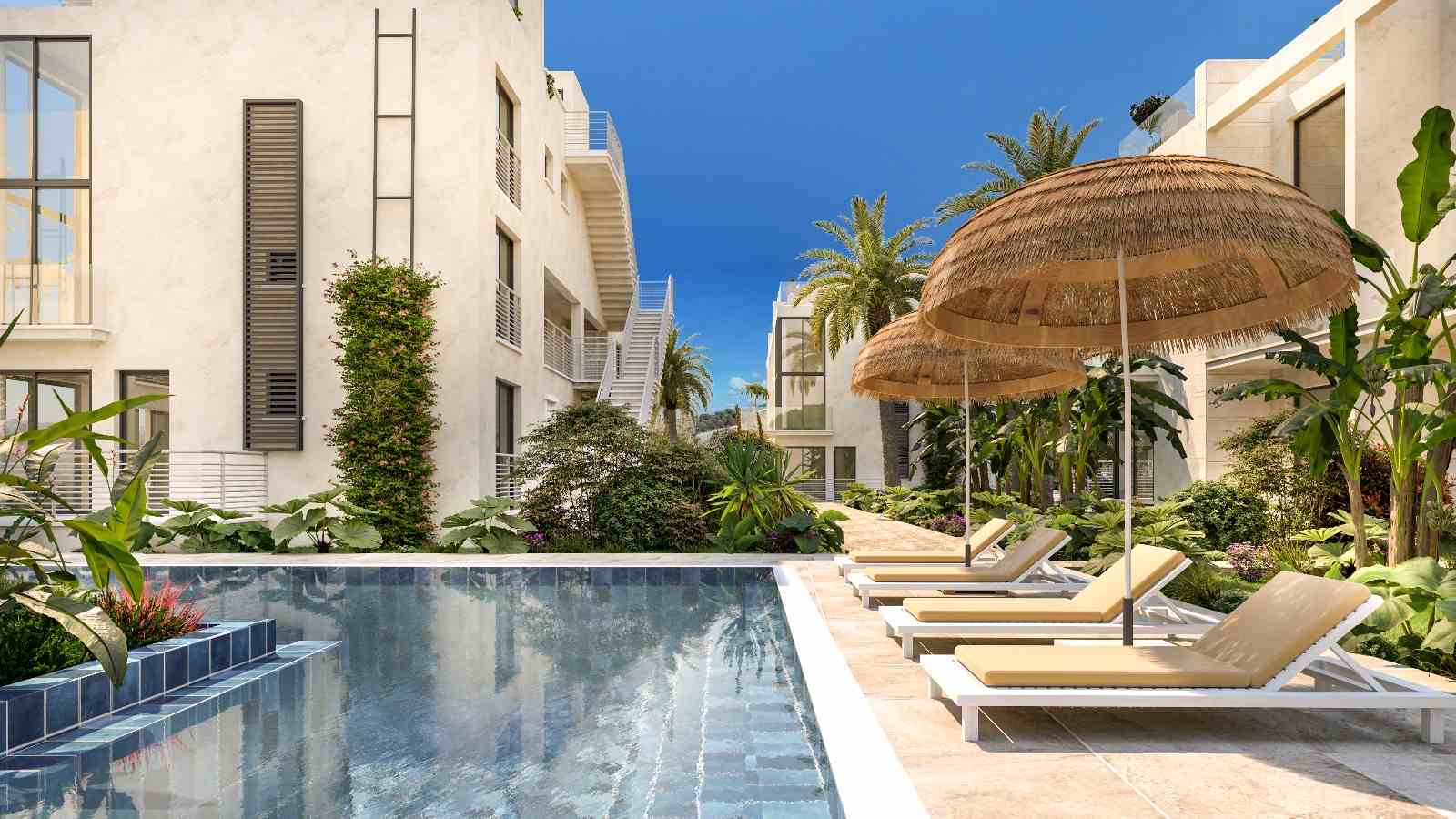 Студия 42 м² в комплексе с частным пляжем — фото 6