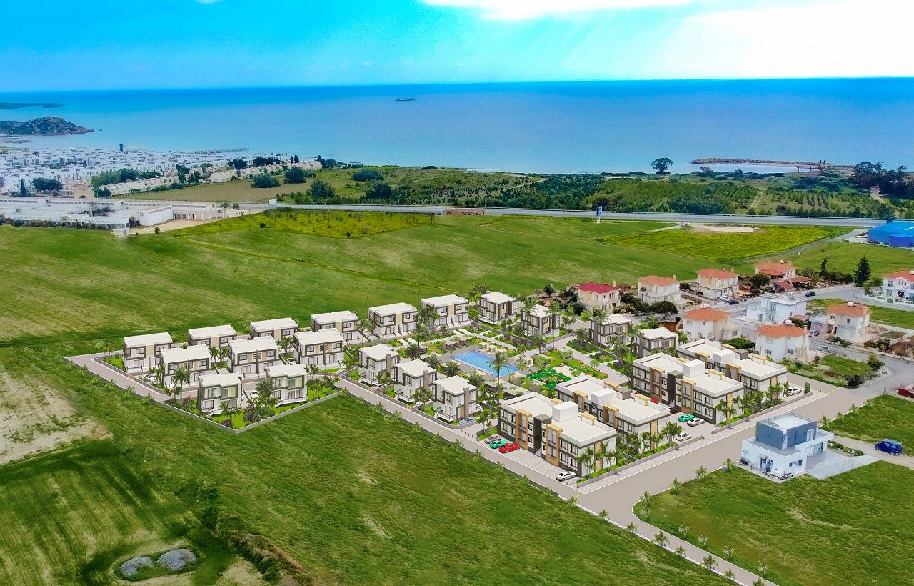 Вилла 3+2 (206 м²) с участком земли 334 м² в Боазе — фото 1