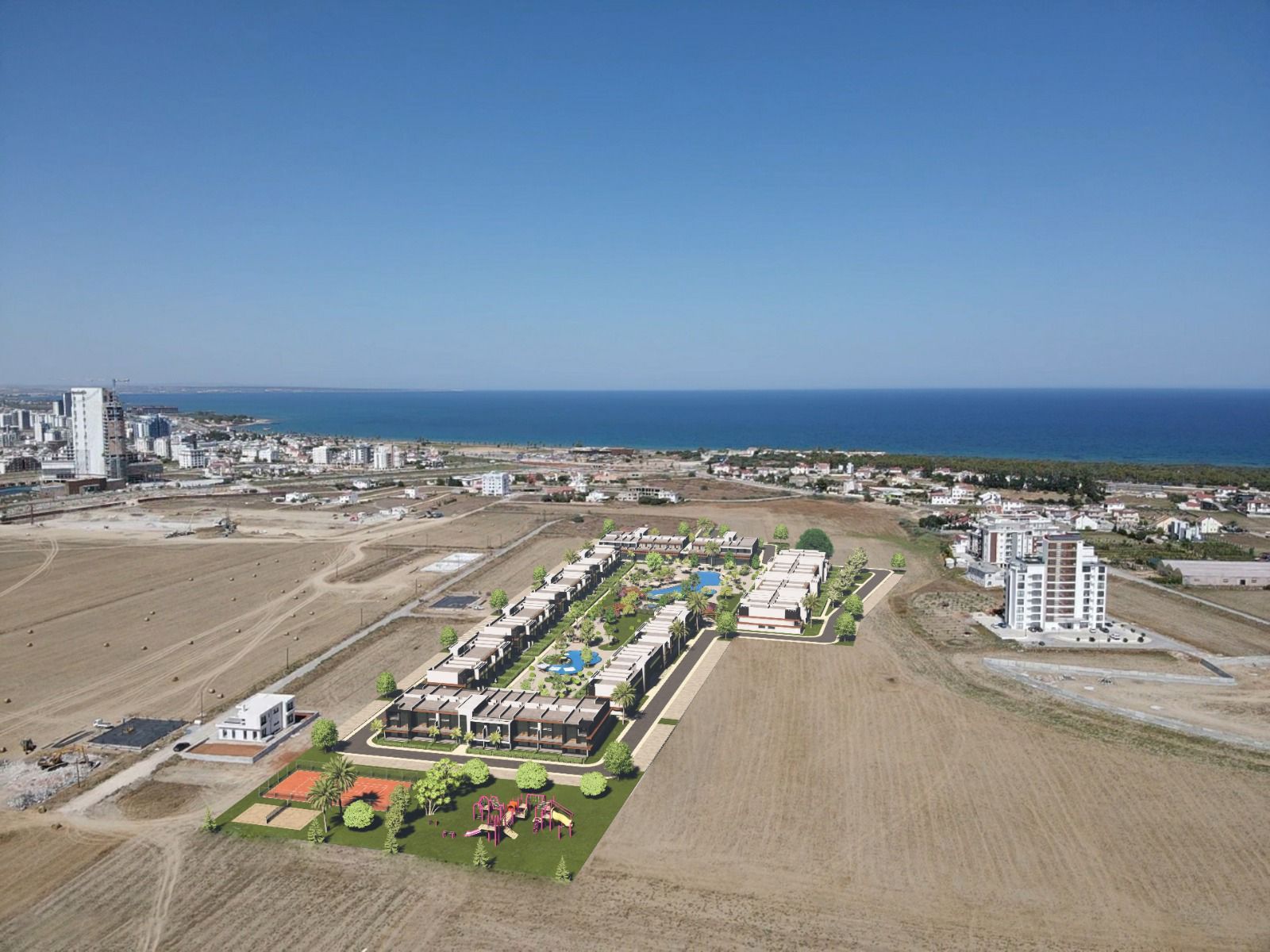 Квартира 3+1 Duplex 175 м2 с террасой и садом в новом комплексе в Искеле — фото 6
