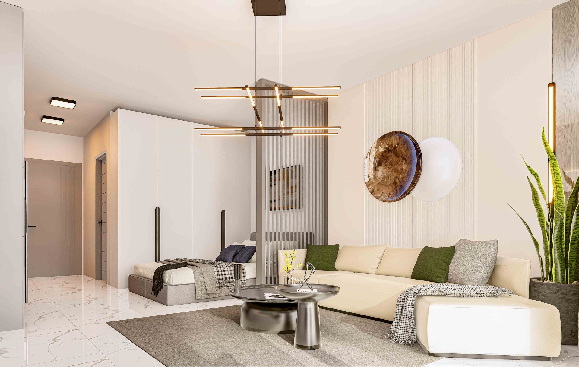 Студия 54 м² с террасой 8 м² в курортном комплексе — фото 40