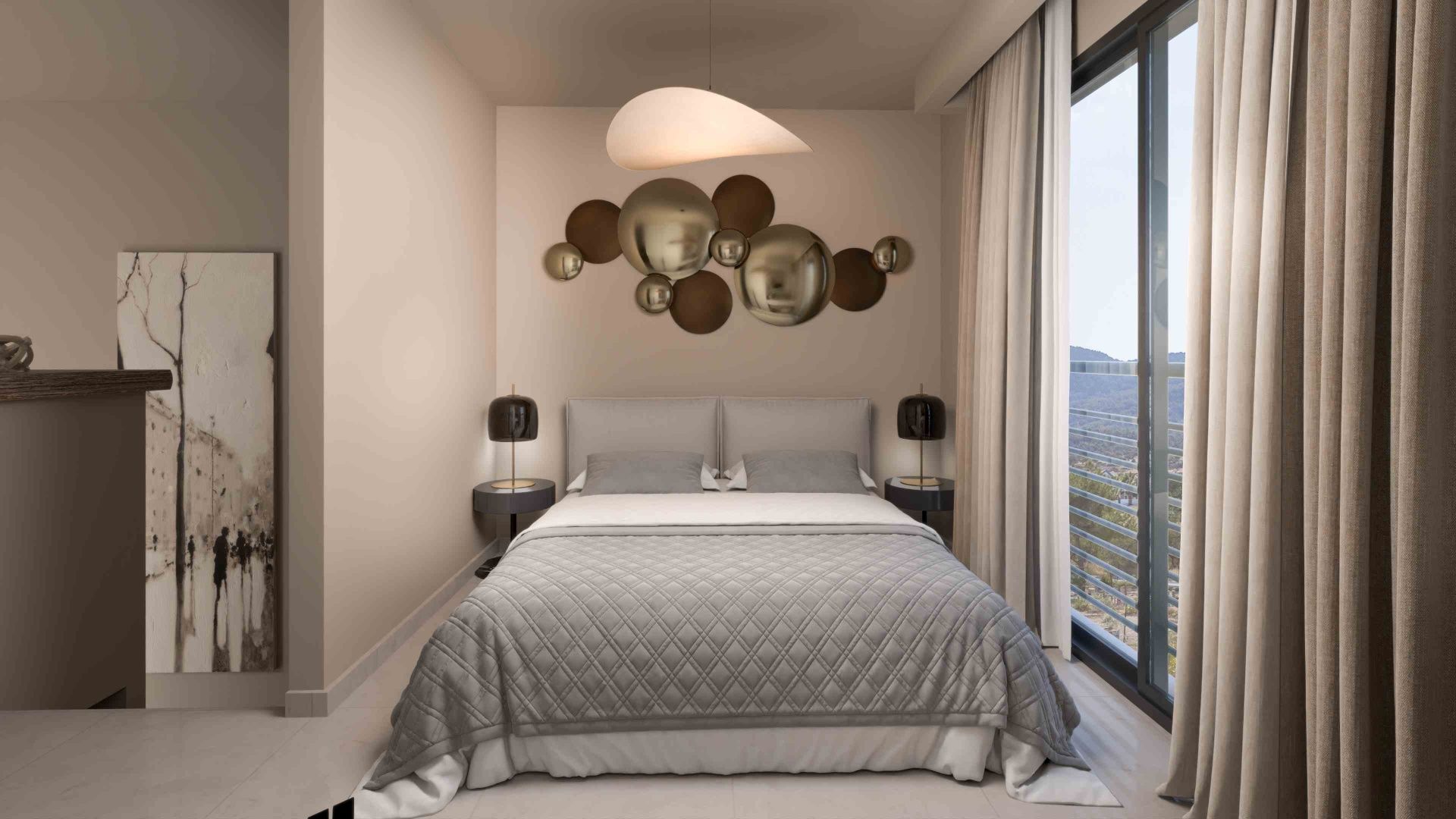 3-комнатный пентхаус loft 106 м² с двумя террасами в комплексе с частным пляжем — фото 5