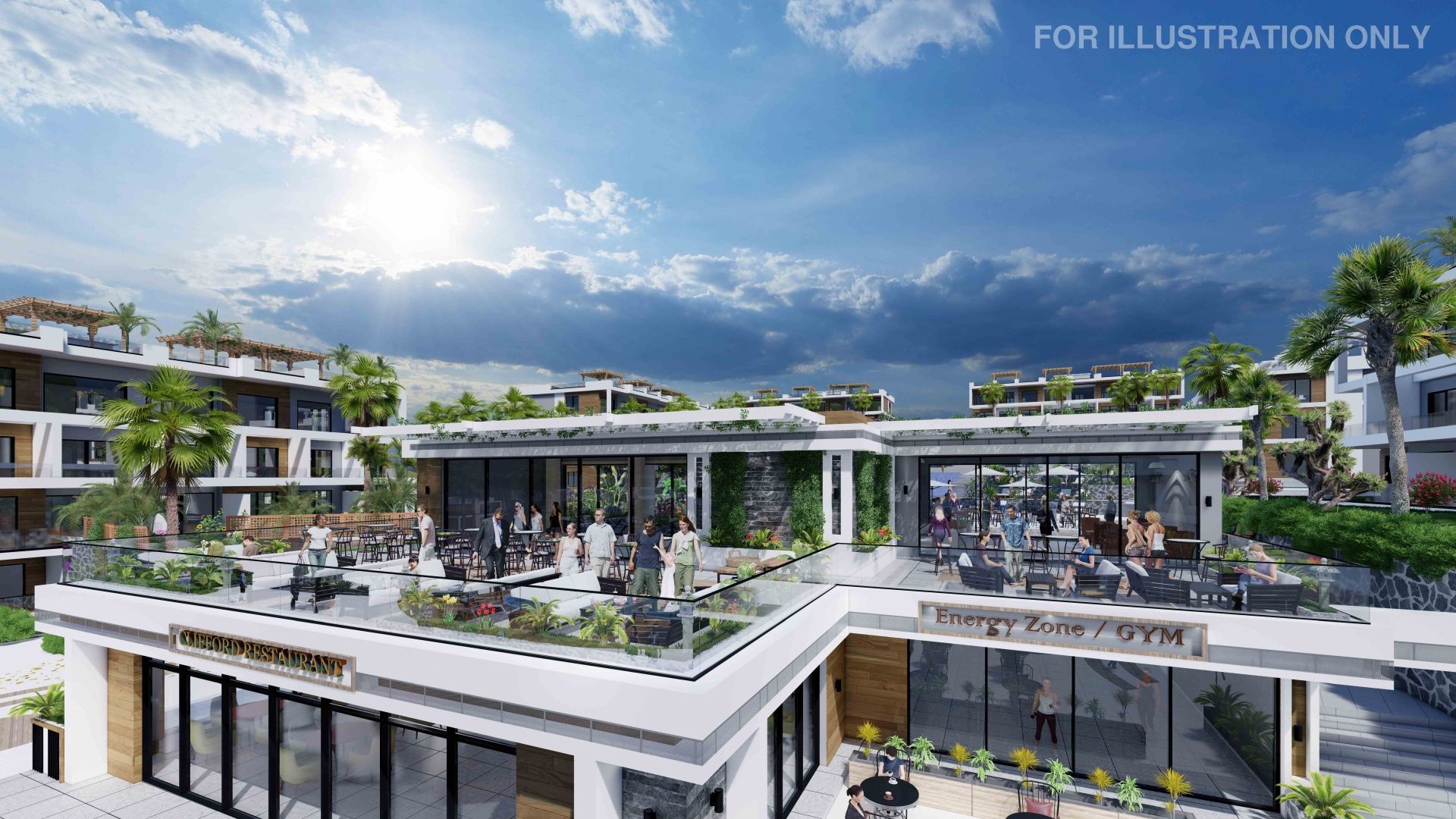 Студия penthouse 34м2 с террасой на крыше 20м2 — фото 5
