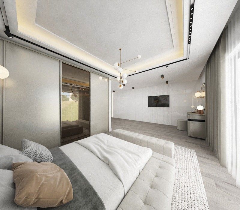 3-комнатные апартаменты loft 73м2 с балконом 9м2 в Эсентепе  — фото 41