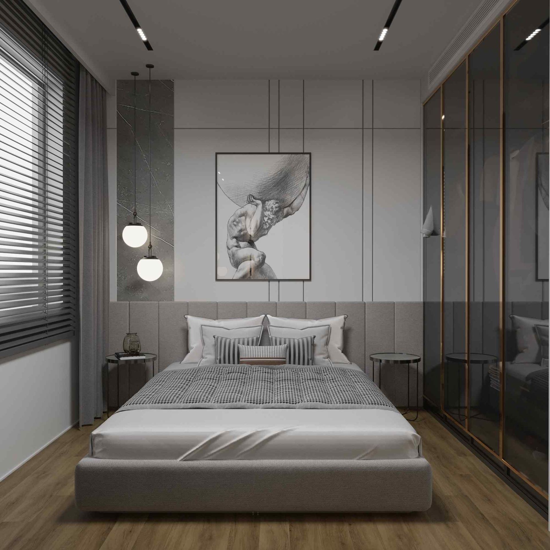 3-комнатный loft пентхаус 142 м² с террасой на крыше 53 м² в новом и современном комплексе в Эсентепе — фото 24