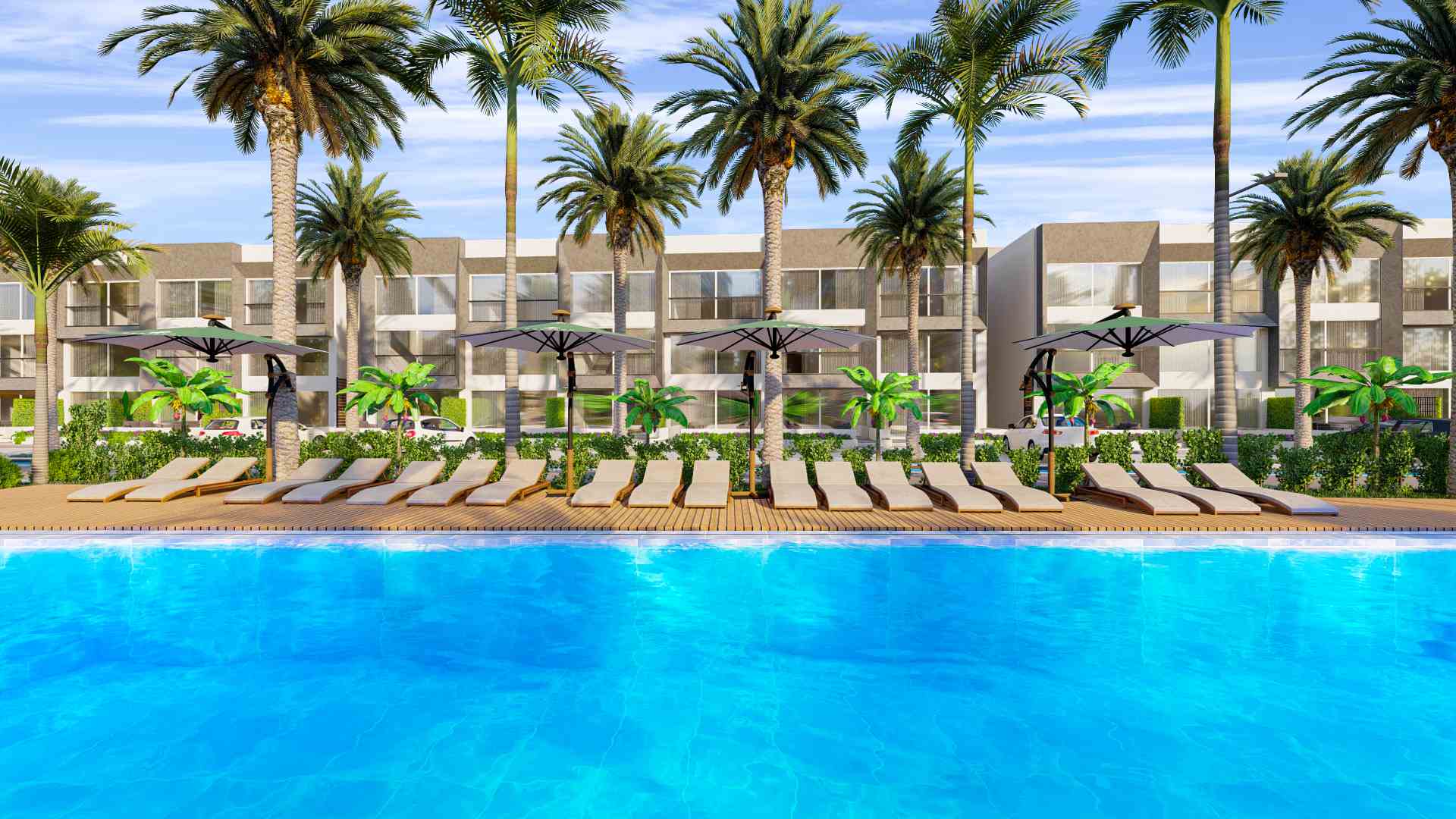 Студия 38 м² с террасой 11 м² в Искеле