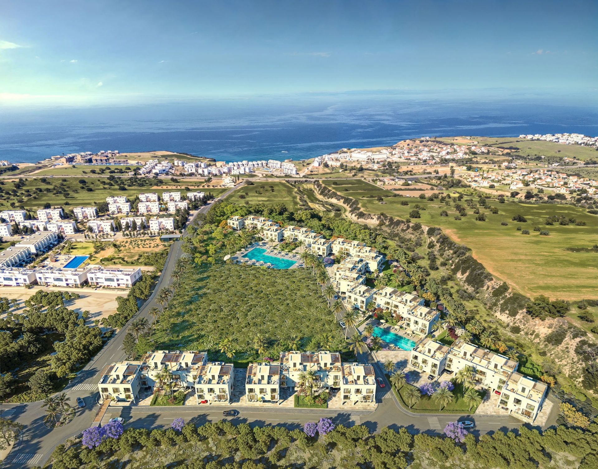 2-комнатные апартаменты 40 м² с террасой 12 м² в курортном комплексе — фото 8