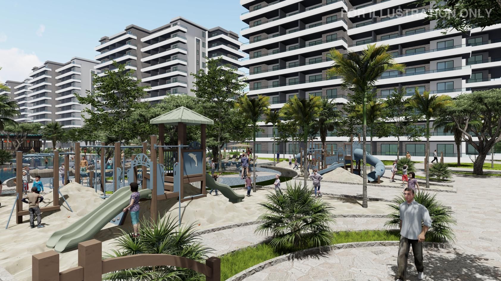 3-комнатные апартаменты 79 м² с балконом 15 м² в СПА-комплексе в 600 метрах от песчаного пляжа — фото 10