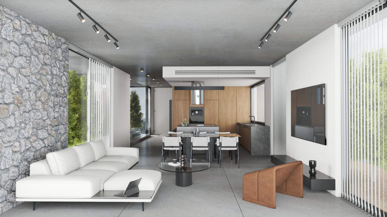 Роскошная вилла 3+1 (183 м²) с бассейном  в 100 метрах от пляжа — фото 4