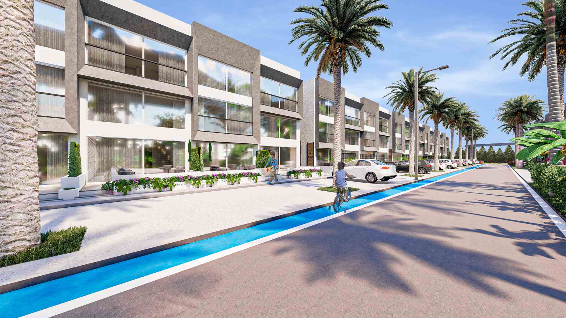 Студия 38 м² с террасой 11 м² в Искеле — фото 49