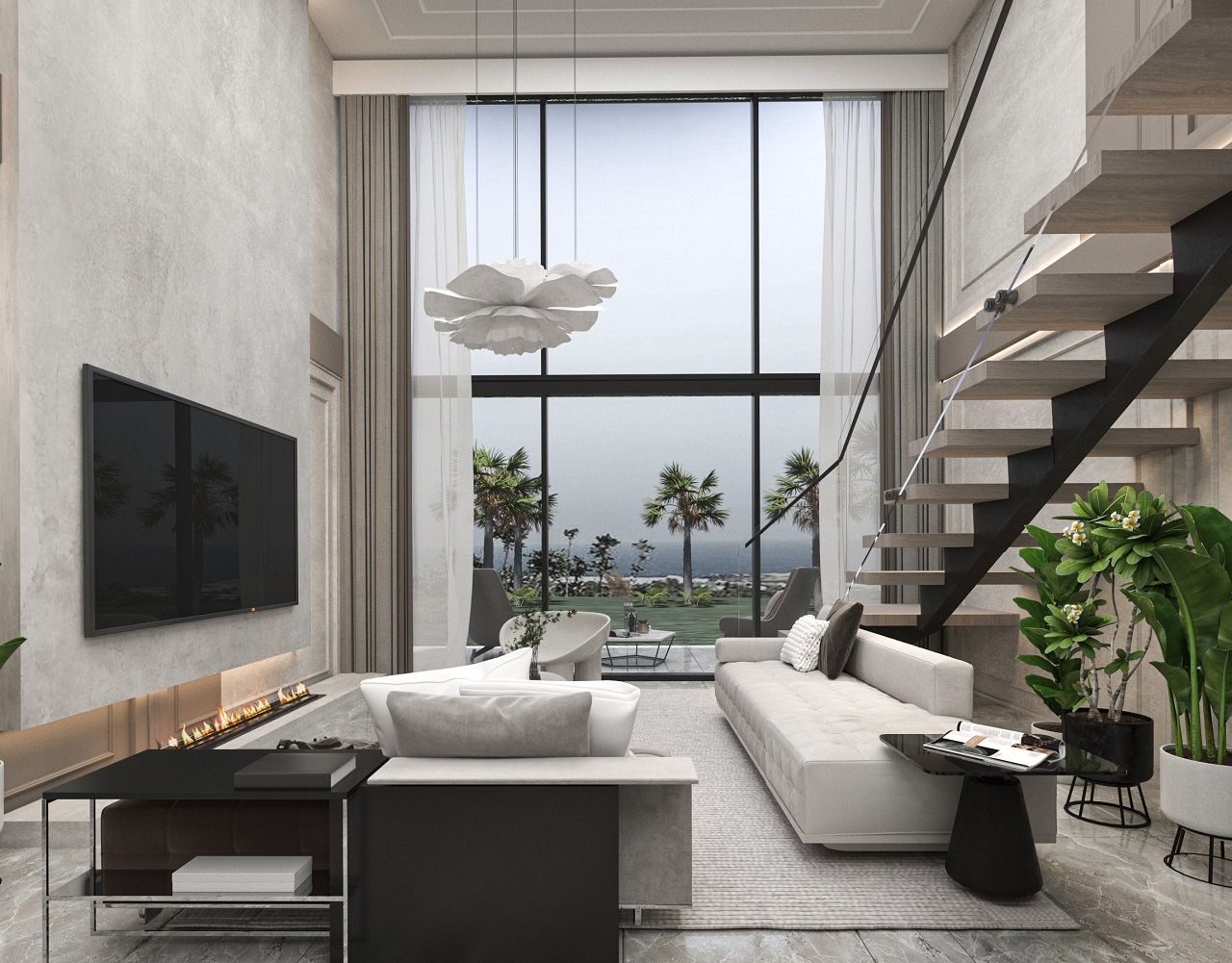 Квартира 1+1 Loft 63 м² с террасой 10 м² и садом 22 м² в Татлысу — фото 24