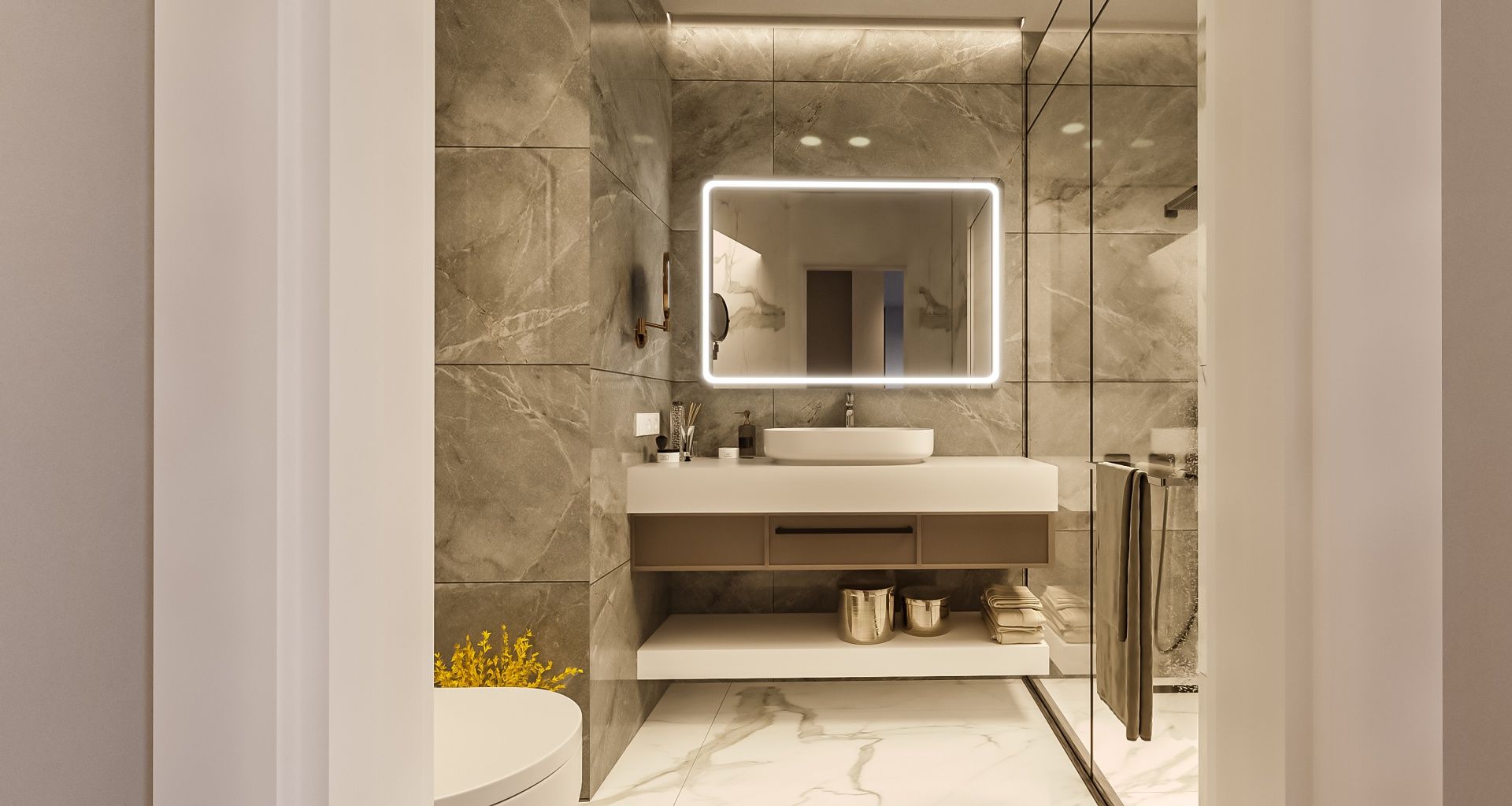 Квартира 3+1 (105 м2) с террасой и собственным садом в Искеле — фото 11