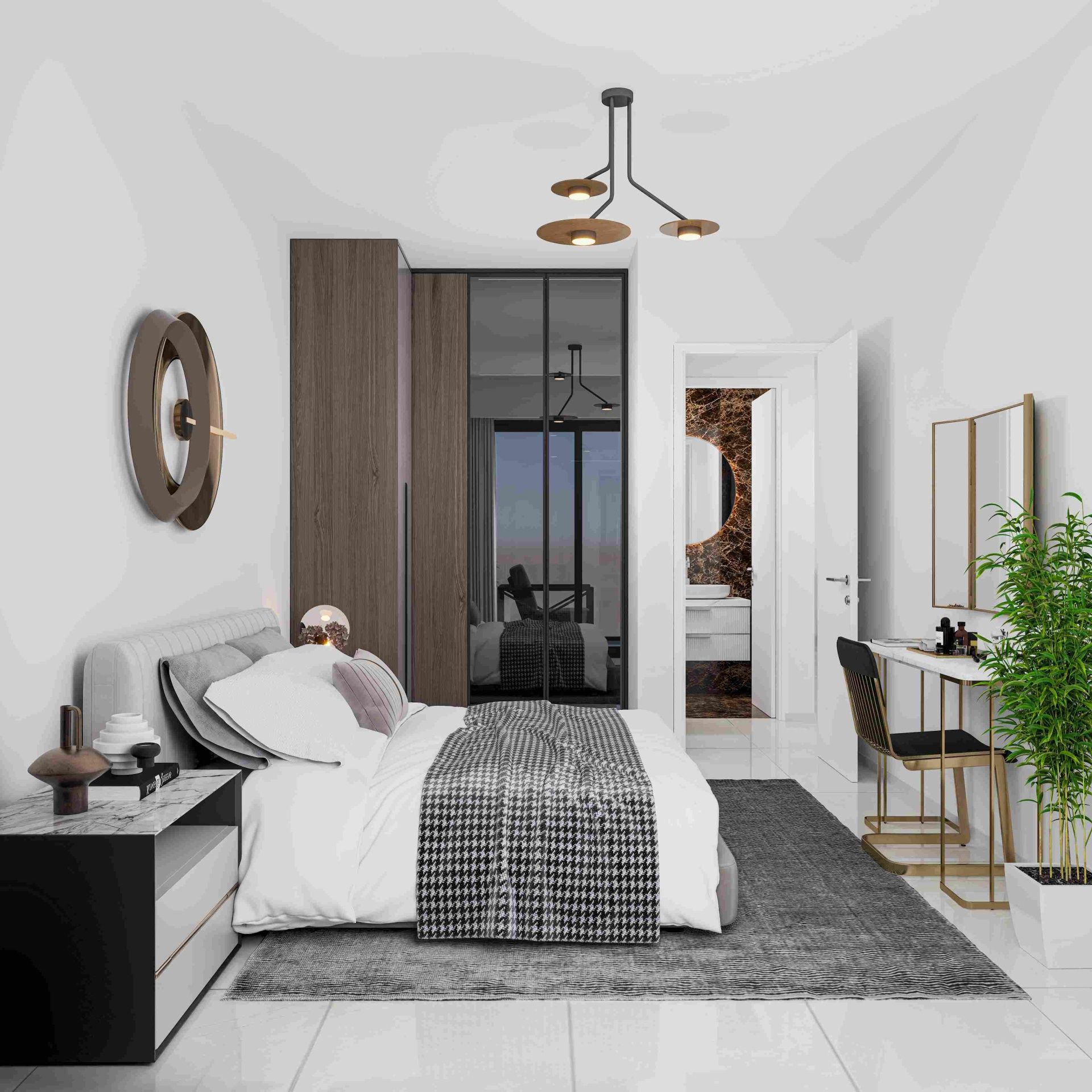 3-комнатные апартаменты 122 м² с террасой 18,8 м² в центре Лонг Бич — фото 15