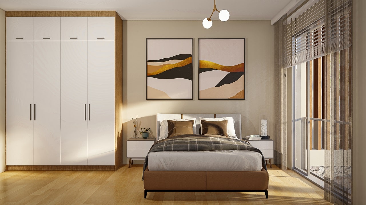 3-комнатные апартаменты 92 м² +70 м² терраса в комплексе в 5 минутах от пляжа — фото 12