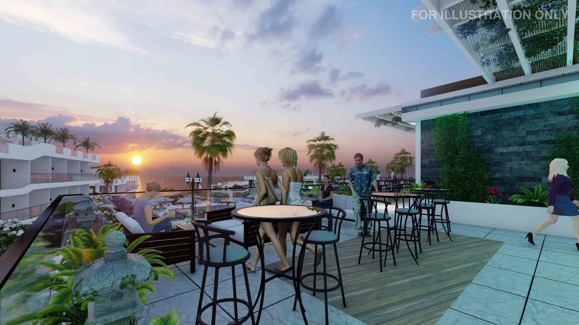 Студия penthouse 34м2 с террасой на крыше 20м2 — фото 4