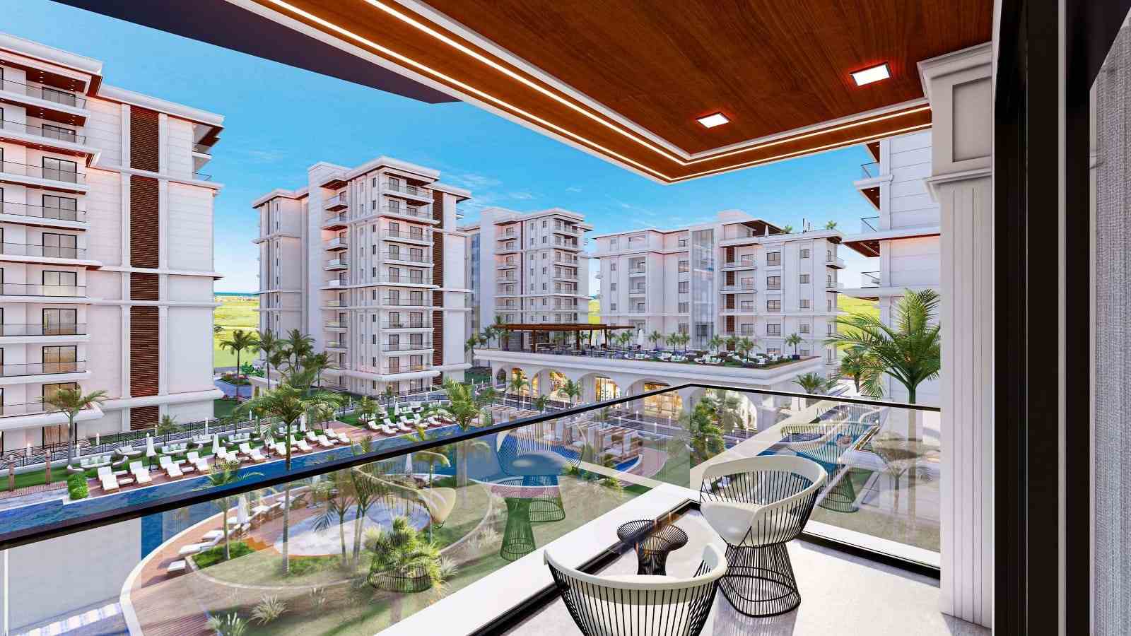 2-комнатные апартаменты 60 м² с террасой 10 м² в элитном комплексе — фото 2