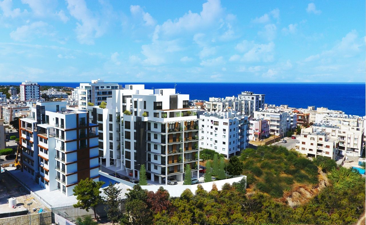 Квартира 2+1 (135 м2 ) c большой террасой (35 м2 ) в центре Кирении — фото 1